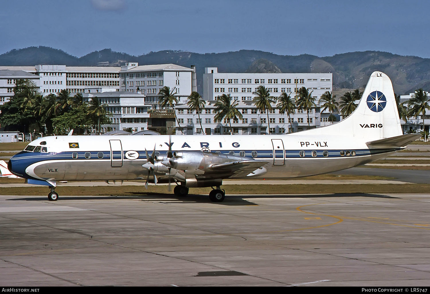 Aircraft Photo of PP-VLX | Lockheed L-188A Electra | Varig | AirHistory.net #232745