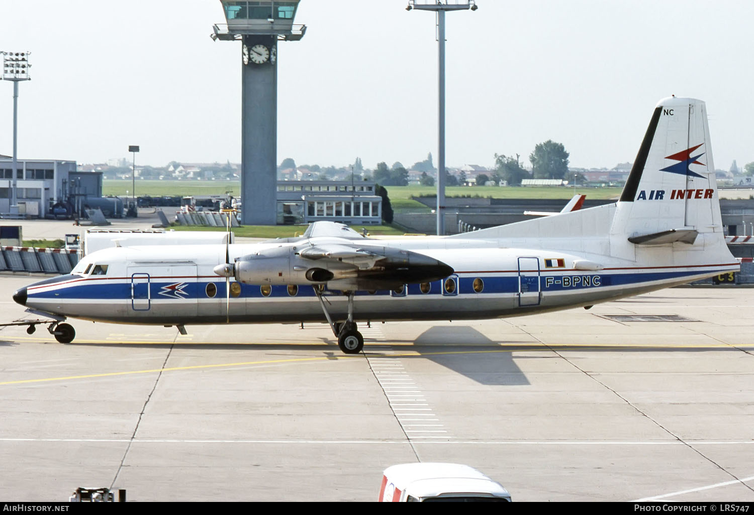 Aircraft Photo of F-BPNC | Fokker F27-500 Friendship | Air Inter | AirHistory.net #232766