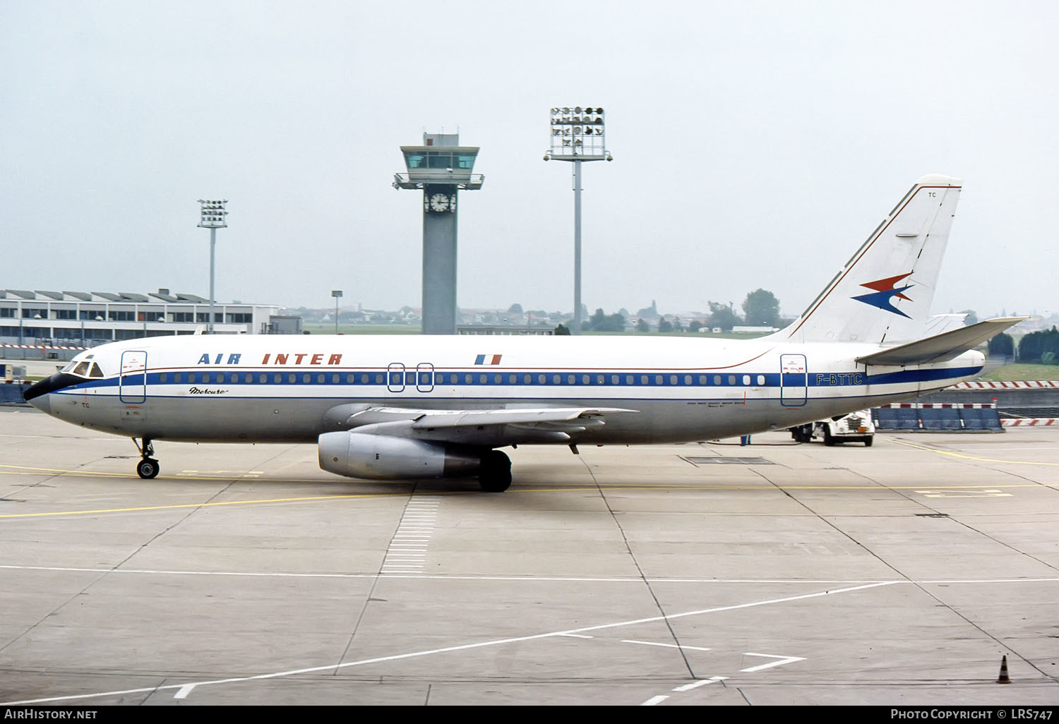 Aircraft Photo of F-BTTC | Dassault Mercure 100 | Air Inter | AirHistory.net #232785