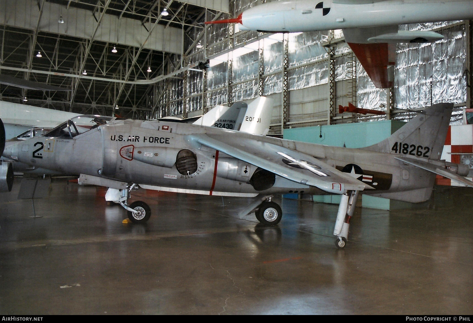 Aircraft Photo of 64-18262 / 418262 | Hawker Siddeley XV-6A Kestrel | USA - Air Force | AirHistory.net #232818