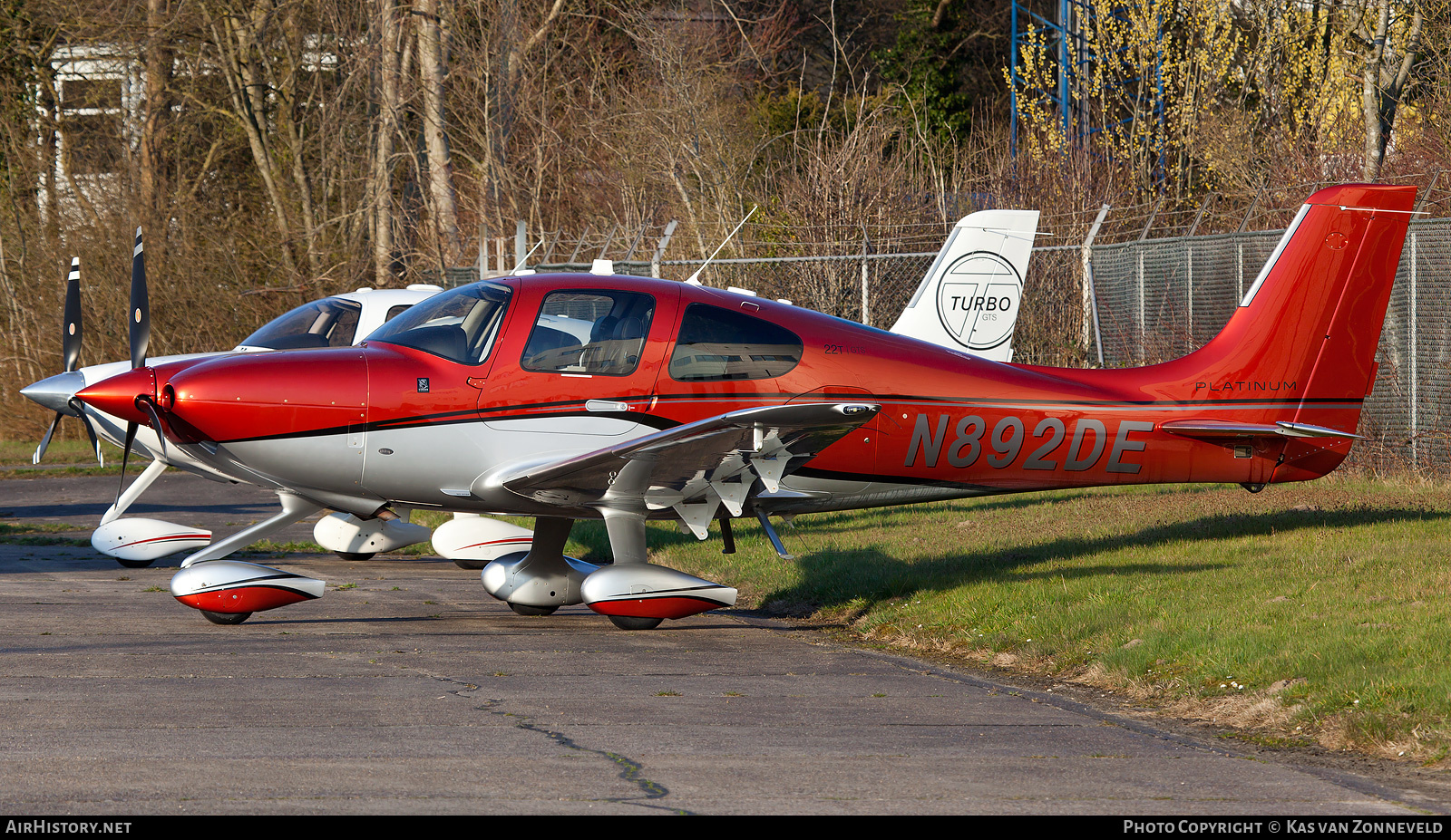 Aircraft Photo of N892DE | Cirrus SR-22T G5-GTS Platinum | AirHistory.net #232827