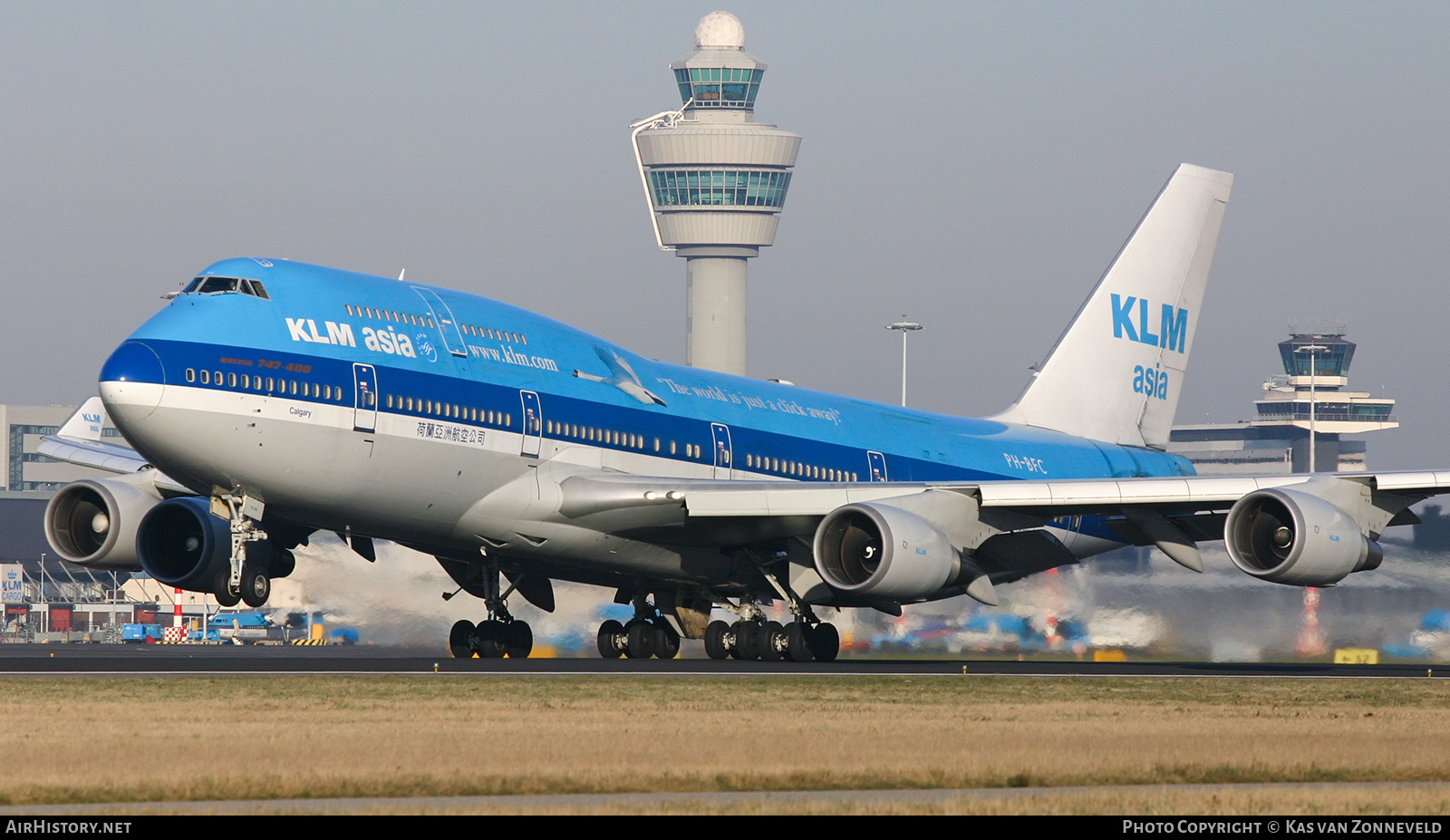 Aircraft Photo of PH-BFC | Boeing 747-406M | KLM Asia | AirHistory.net #232828