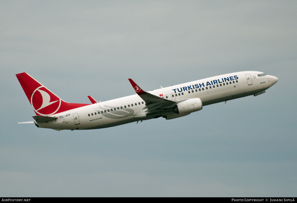 Aircraft Photo of TC-JHY | Boeing 737-8F2 | Turkish Airlines | AirHistory.net #232846