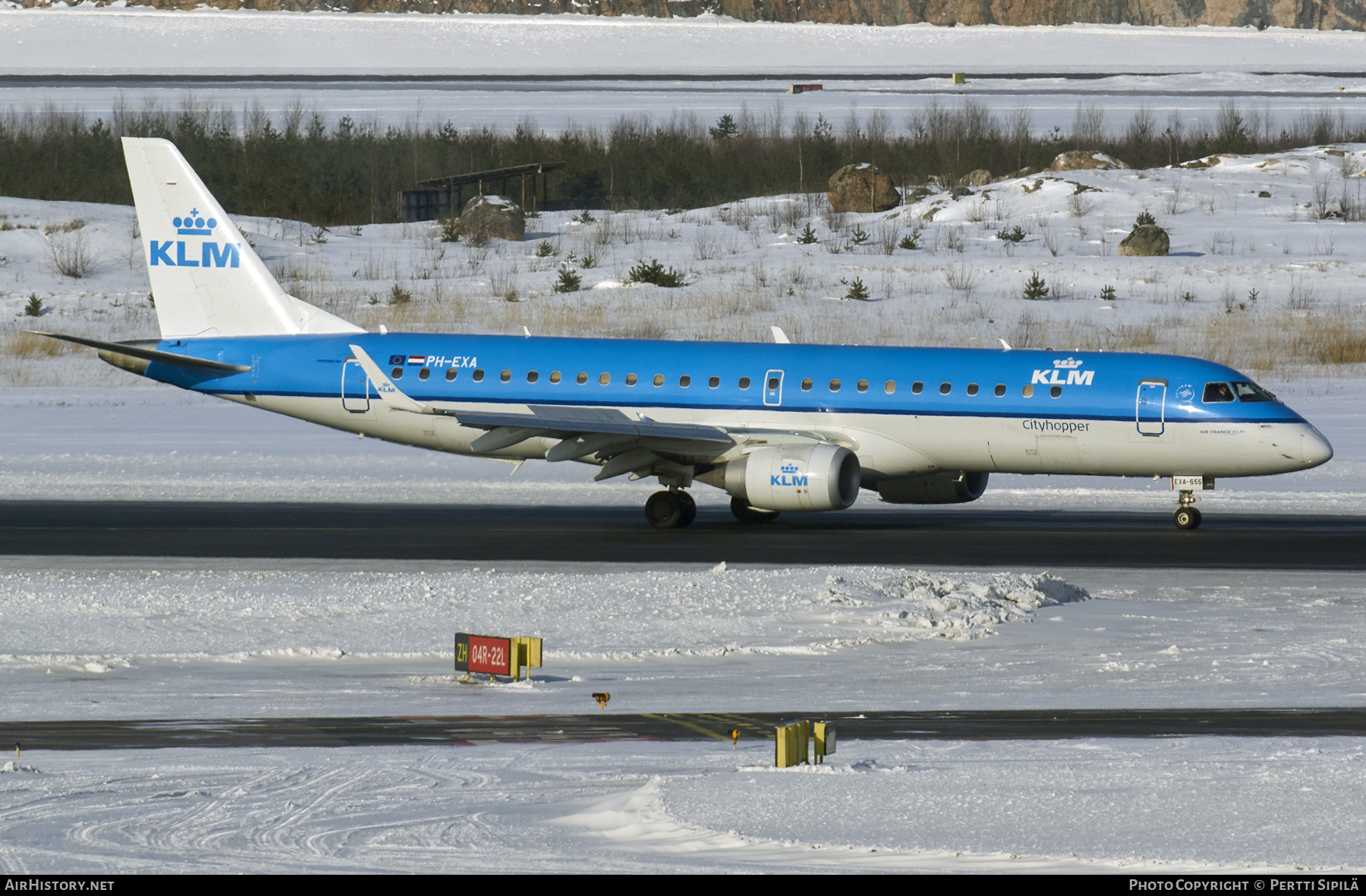 Aircraft Photo of PH-EXA | Embraer 190STD (ERJ-190-100STD) | KLM Cityhopper | AirHistory.net #232851