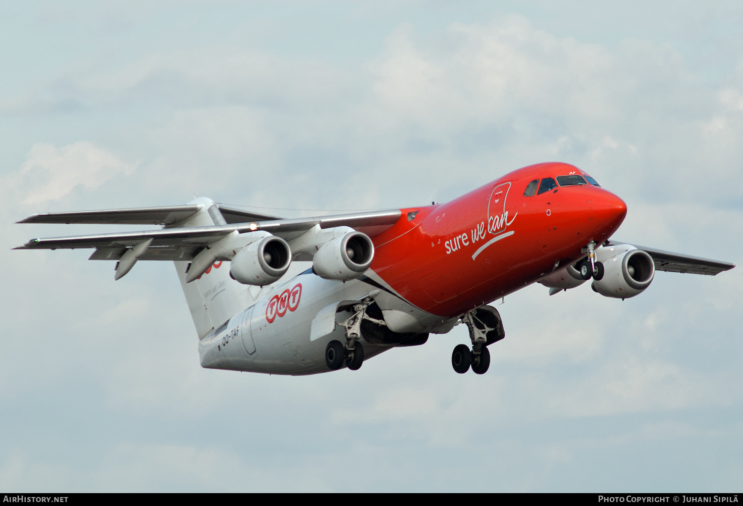 Aircraft Photo of OO-TAF | British Aerospace BAe-146-300QT Quiet Trader | TNT Airways | AirHistory.net #232853