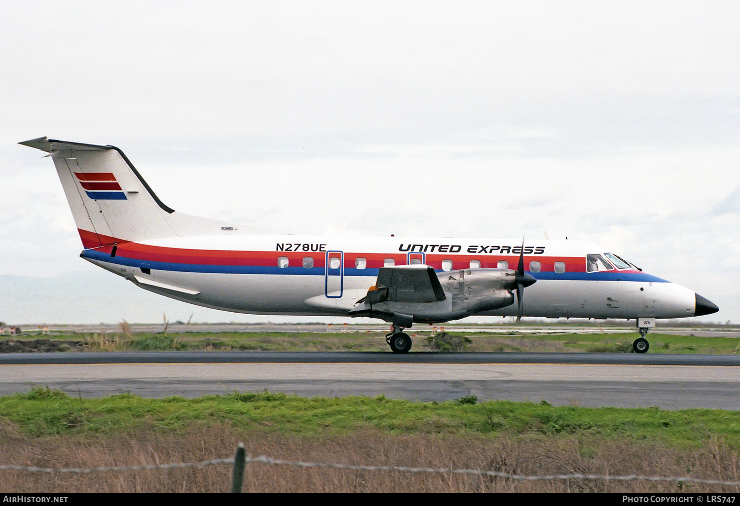 Aircraft Photo of N278UE | Embraer EMB-120RT Brasilia | United Express | AirHistory.net #232857