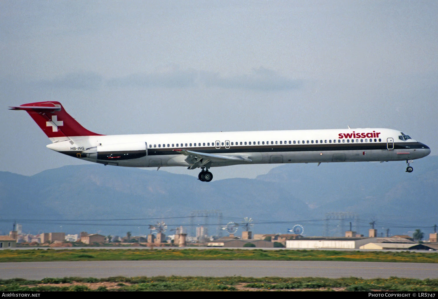 Aircraft Photo of HB-ING | McDonnell Douglas MD-81 (DC-9-81) | Swissair | AirHistory.net #232863