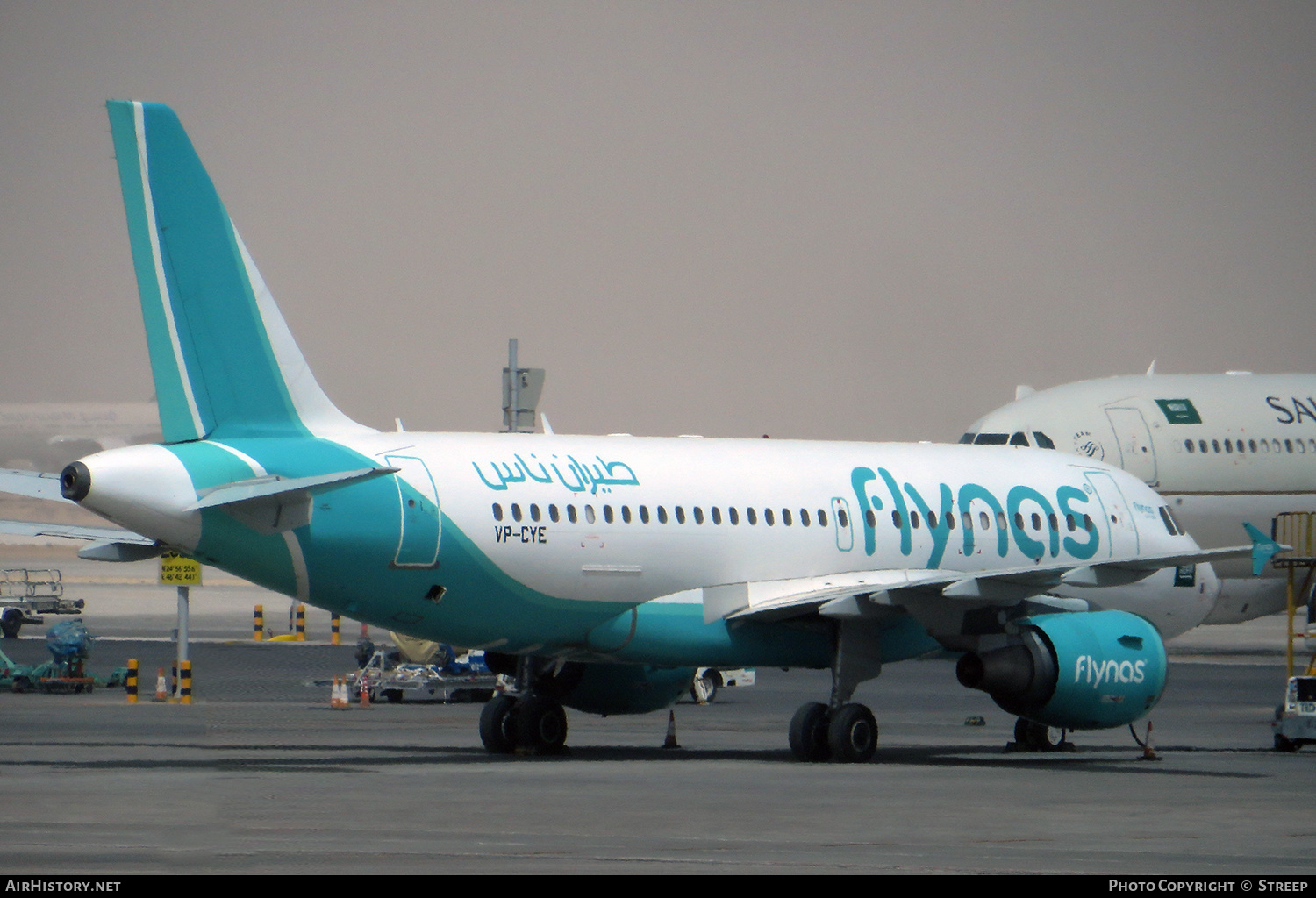 Aircraft Photo of VP-CYE | Airbus A319-112 | Flynas | AirHistory.net #232870
