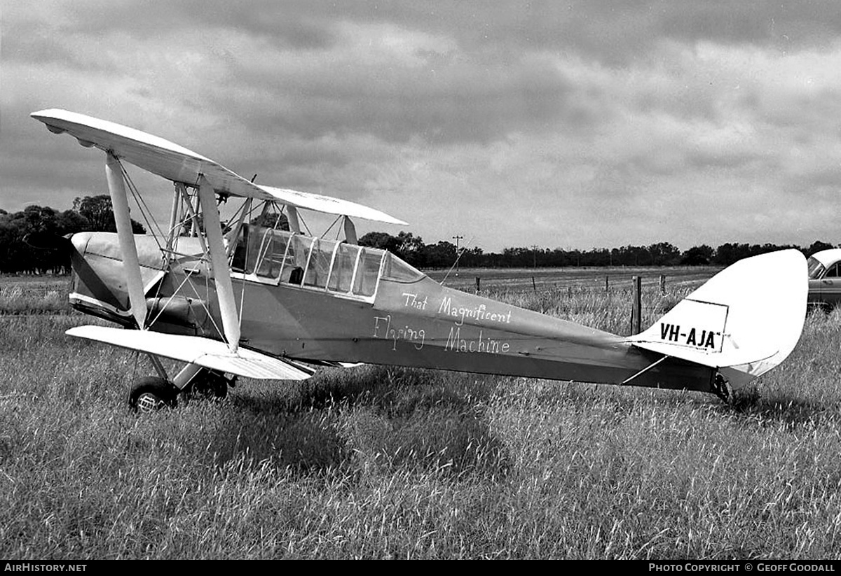 Aircraft Photo of VH-AJA | De Havilland D.H. 82A Tiger Moth | AirHistory.net #232872