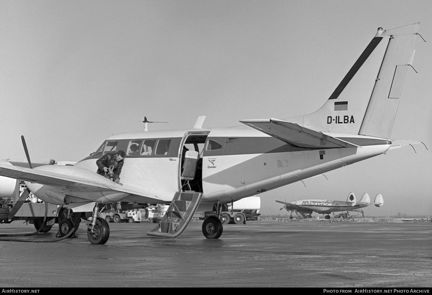 Aircraft Photo of D-ILBA | Beech 65-A80 Queen Air | Lufthansa | AirHistory.net #232881