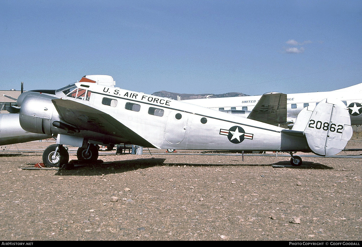 Aircraft Photo of 52-10862 / 20862 | Beech C-45H Expeditor | USA - Air Force | AirHistory.net #232882