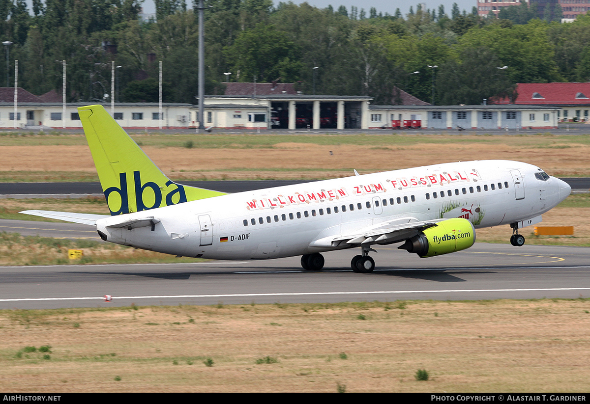 Aircraft Photo of D-ADIF | Boeing 737-3L9 | DBA - Deutsche BA | AirHistory.net #232892