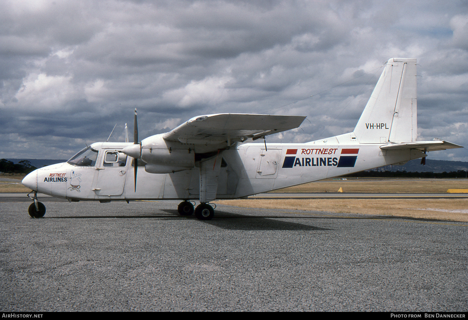 Aircraft Photo of VH-HPL | Britten-Norman BN-2A-26 Islander | Rottnest Airlines | AirHistory.net #232903