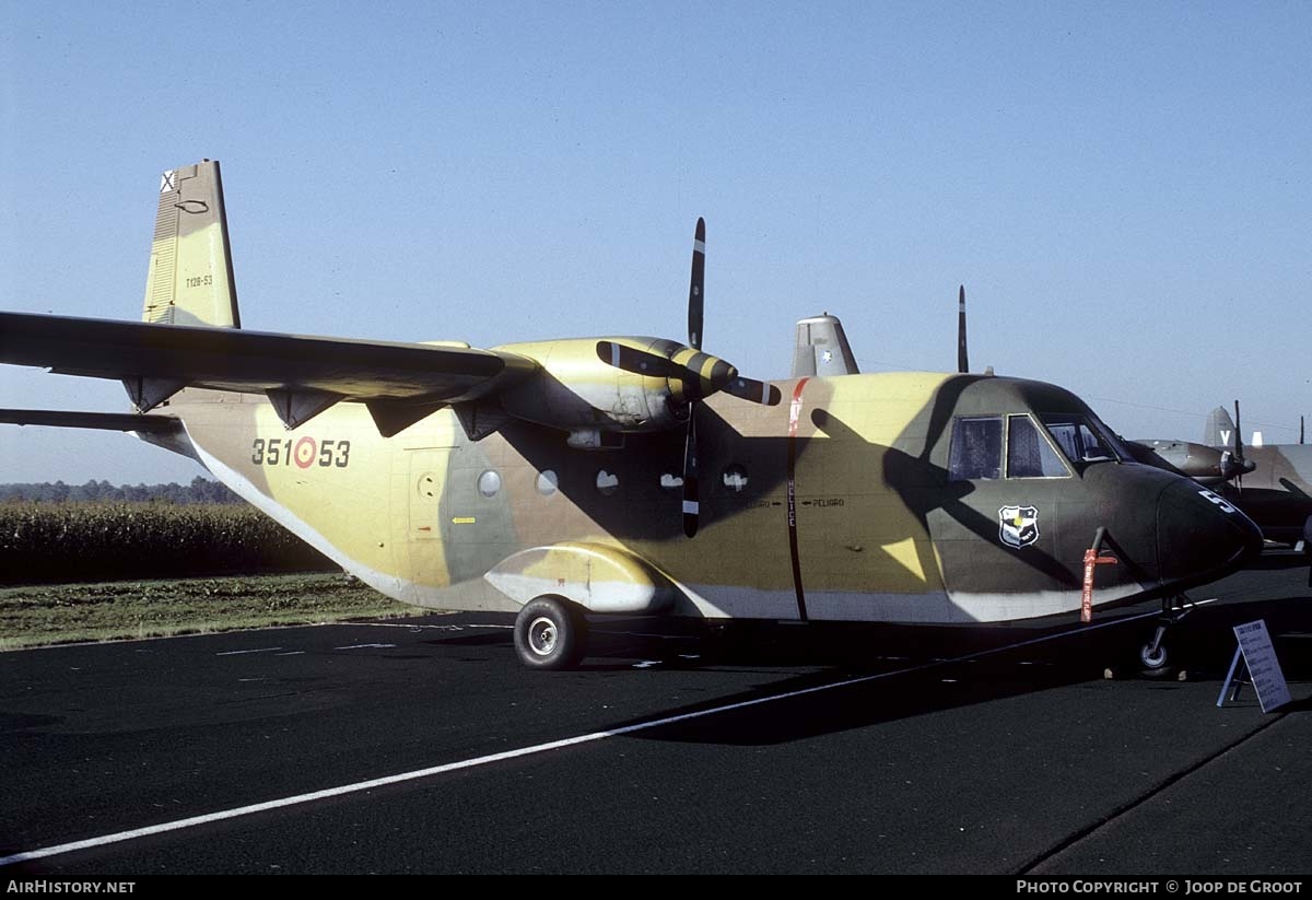 Aircraft Photo of T.12B-53 | CASA C-212-100 Aviocar | Spain - Air Force | AirHistory.net #232961