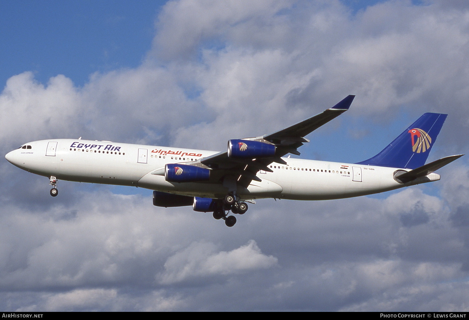 Aircraft Photo of SU-GBN | Airbus A340-212 | EgyptAir | AirHistory.net #232964