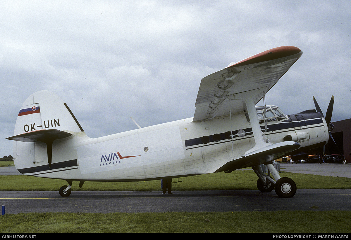 Aircraft Photo of OK-UIN | Antonov An-2TP | Avia Special | AirHistory.net #232969