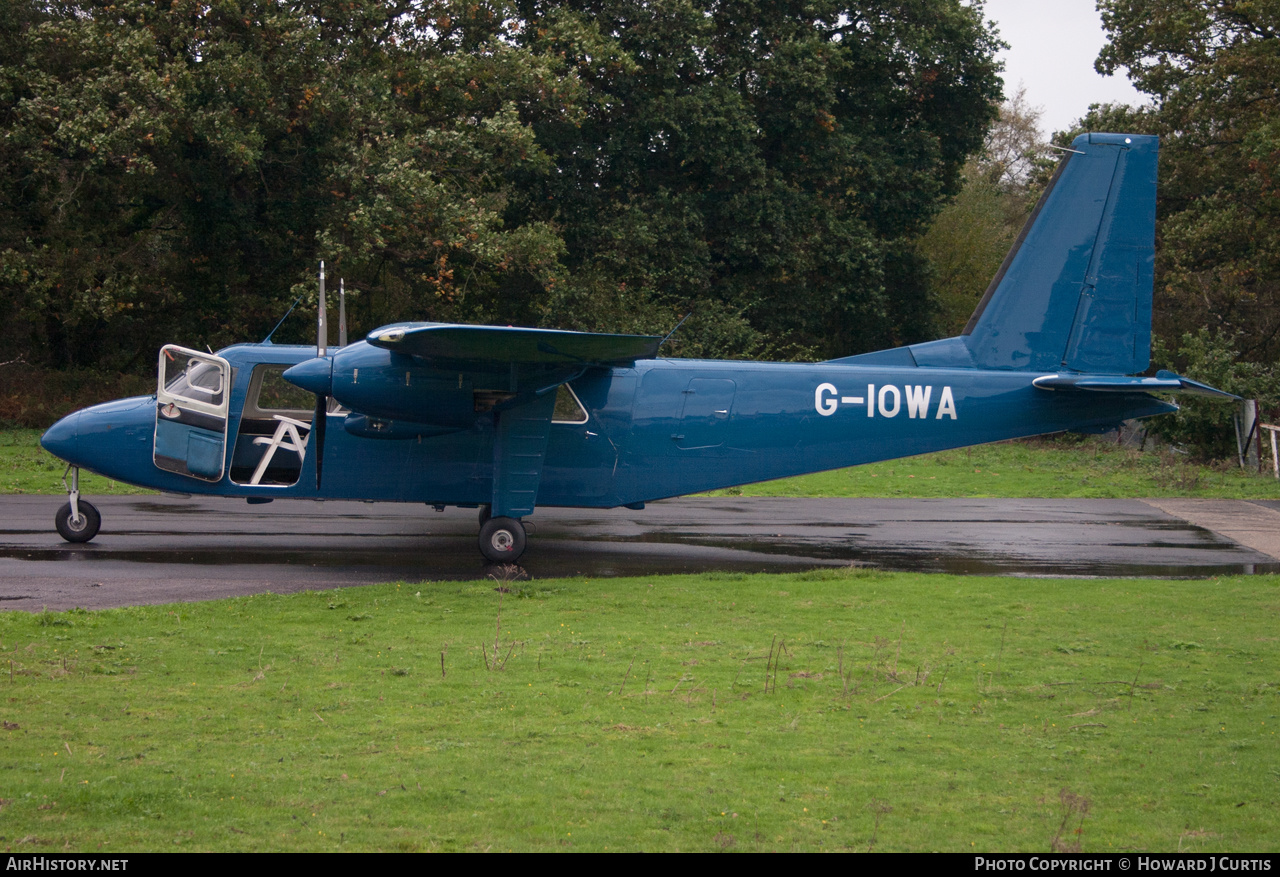 Aircraft Photo of G-IOWA | Britten-Norman BN-2A-27 Islander | AirHistory.net #232976