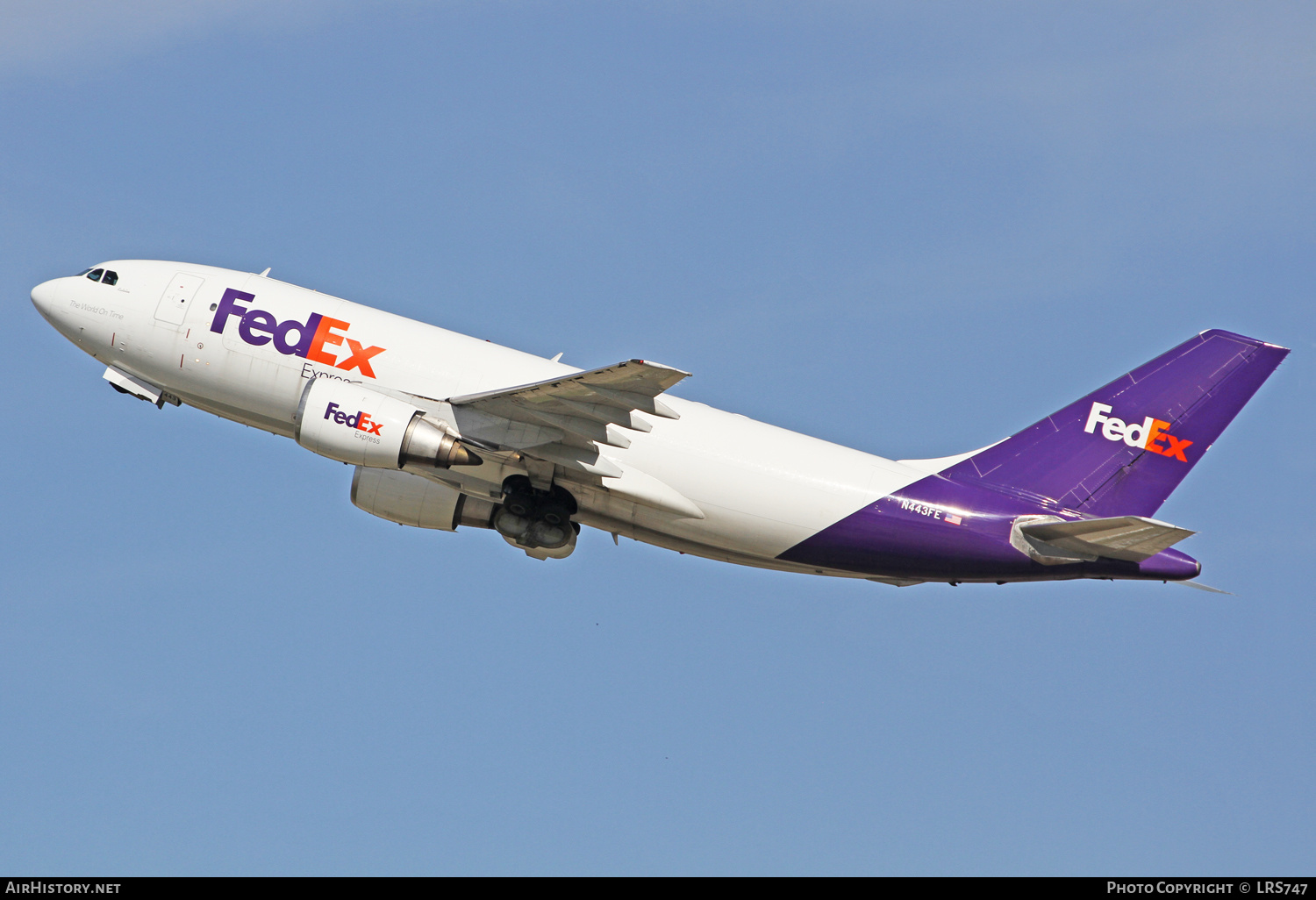 Aircraft Photo of N443FE | Airbus A310-203/F | FedEx Express - Federal Express | AirHistory.net #232980