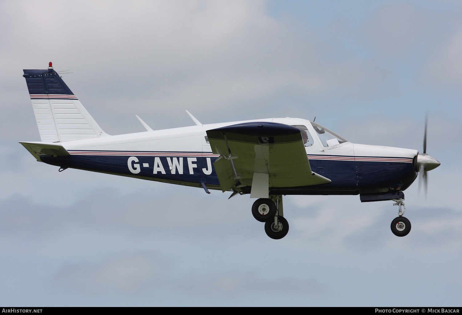Aircraft Photo of G-AWFJ | Piper PA-28R-180 Cherokee Arrow | AirHistory.net #233008