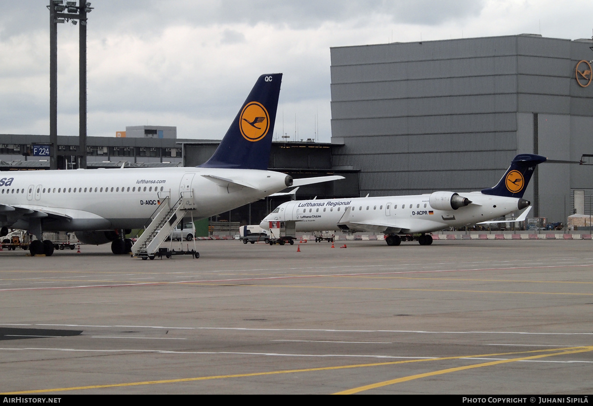 Aircraft Photo of D-ACPR | Bombardier CRJ-701ER (CL-600-2C10) | Lufthansa Regional | AirHistory.net #233022