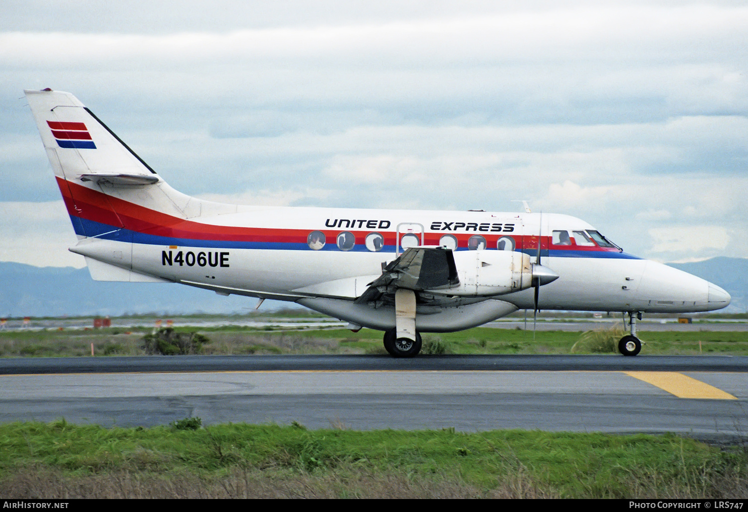 Aircraft Photo of N406UE | British Aerospace BAe-3101 Jetstream 31 | United Express | AirHistory.net #233041