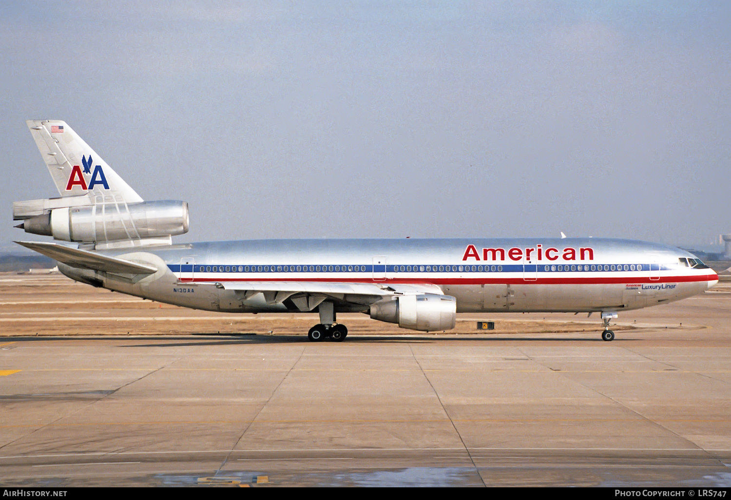 Aircraft Photo of N130AA | McDonnell Douglas DC-10-10 | American Airlines | AirHistory.net #233055