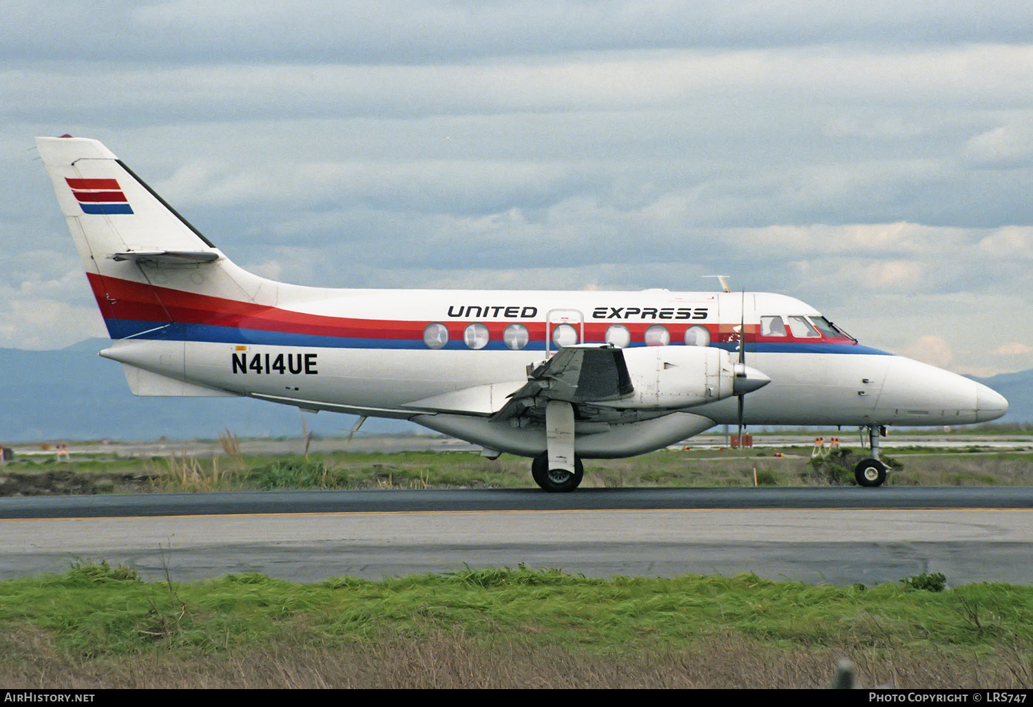 Aircraft Photo of N414UE | British Aerospace BAe-3101 Jetstream 31 | United Express | AirHistory.net #233058