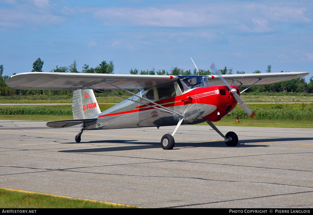 Aircraft Photo of C-FKON | Cessna 140X | AirHistory.net #233068