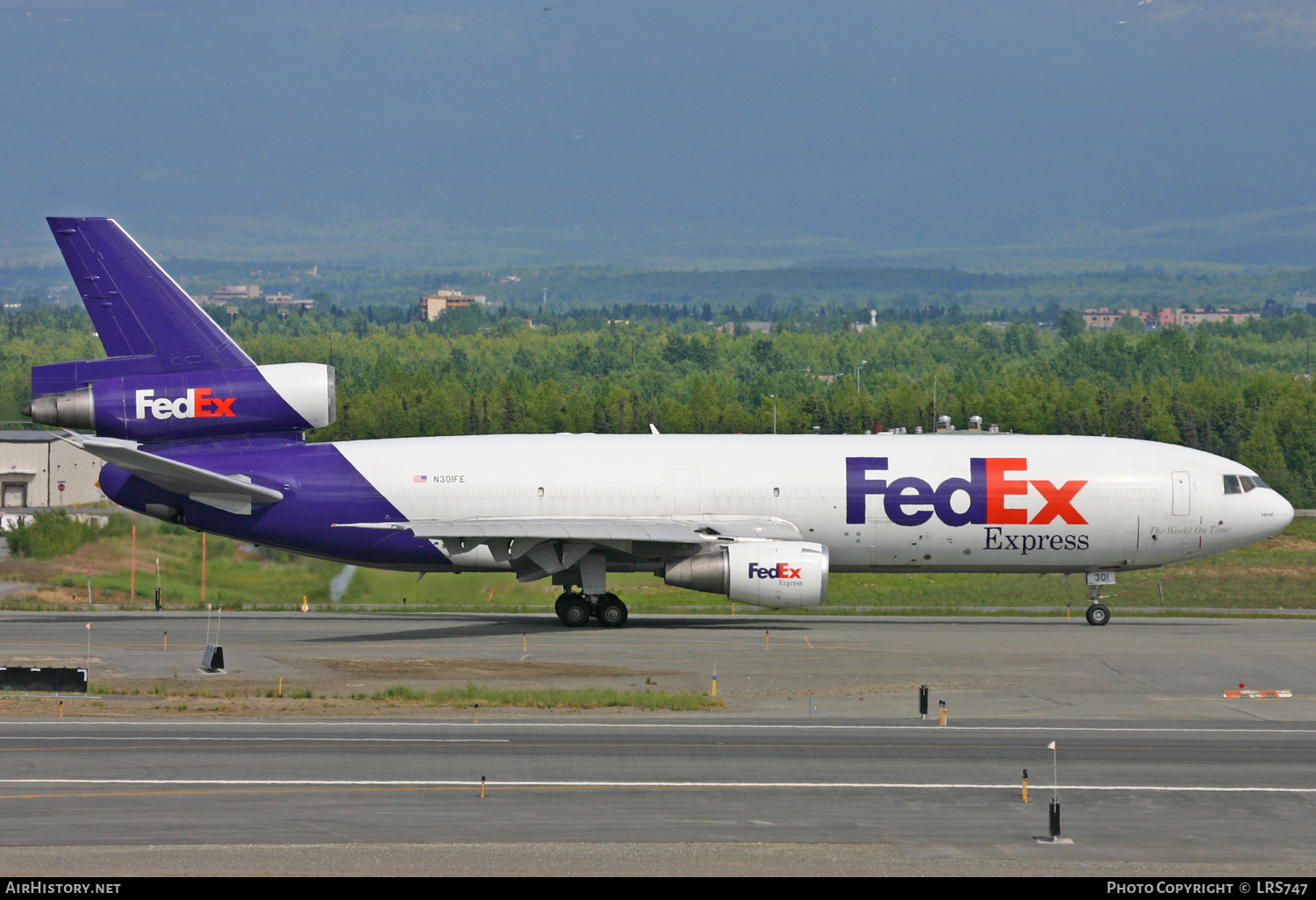 Aircraft Photo of N301FE | McDonnell Douglas DC-10-30CF | FedEx Express | AirHistory.net #233071