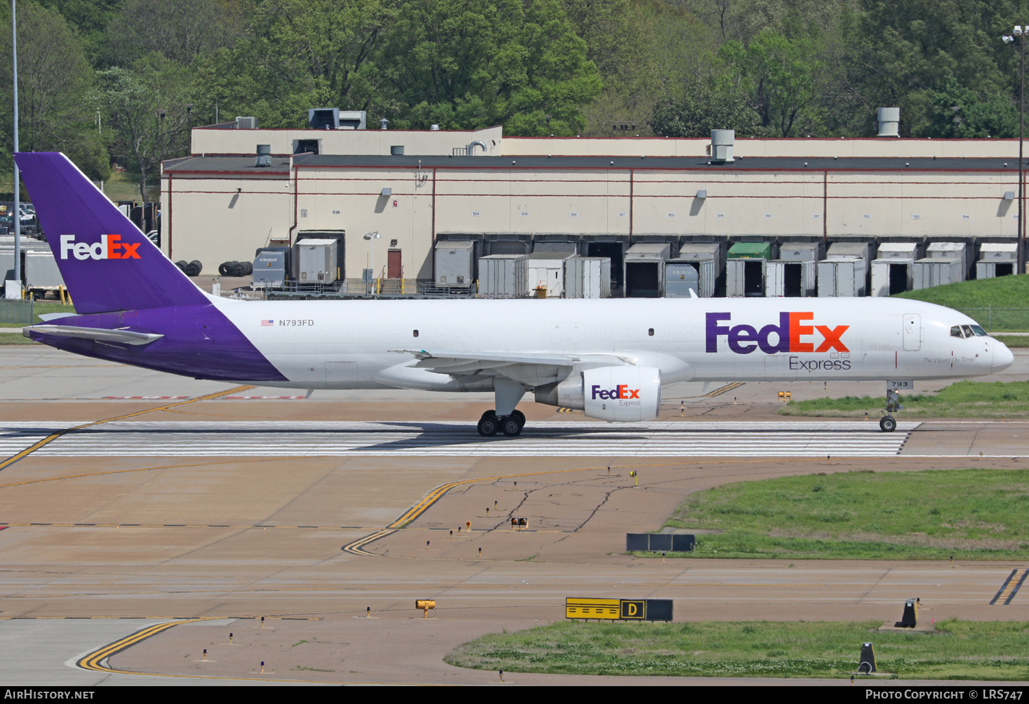 Aircraft Photo of N793FD | Boeing 757-222(SF) | FedEx Express | AirHistory.net #233073