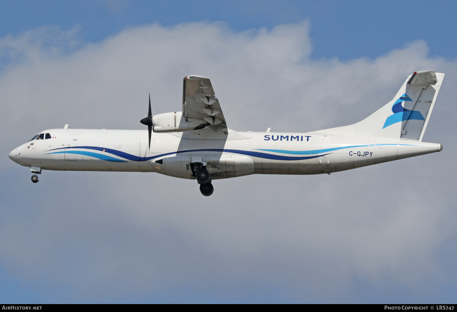 Aircraft Photo of C-GJPY | ATR ATR-72-202/F | Summit Air | AirHistory.net #233093