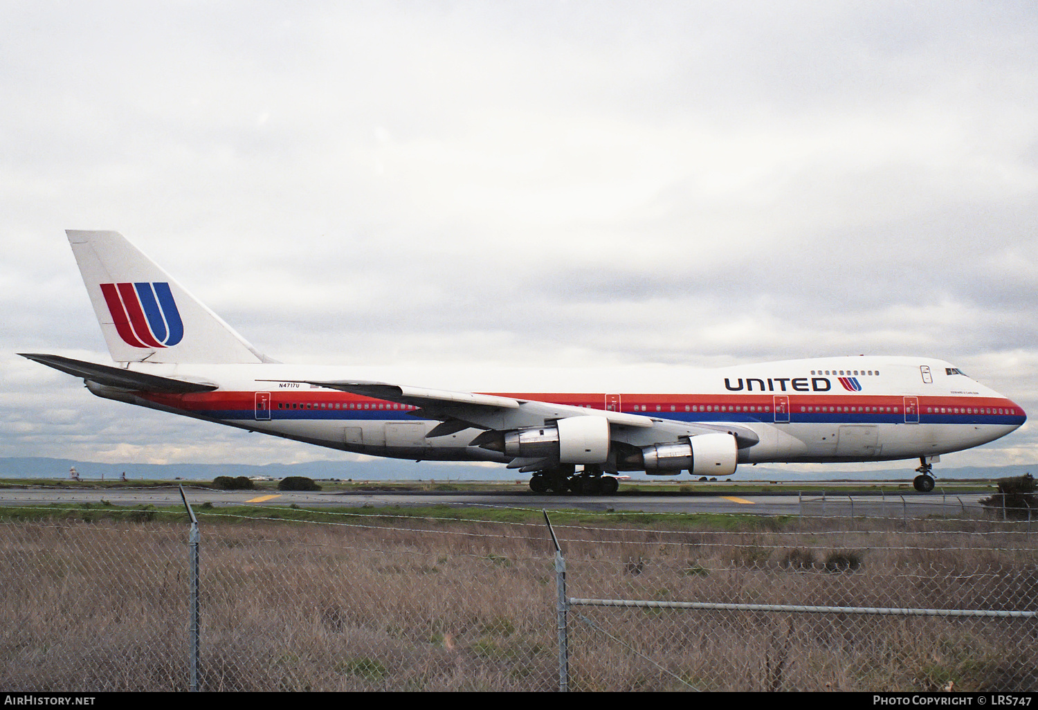 Aircraft Photo of N4717U | Boeing 747-122 | United Airlines | AirHistory.net #233094