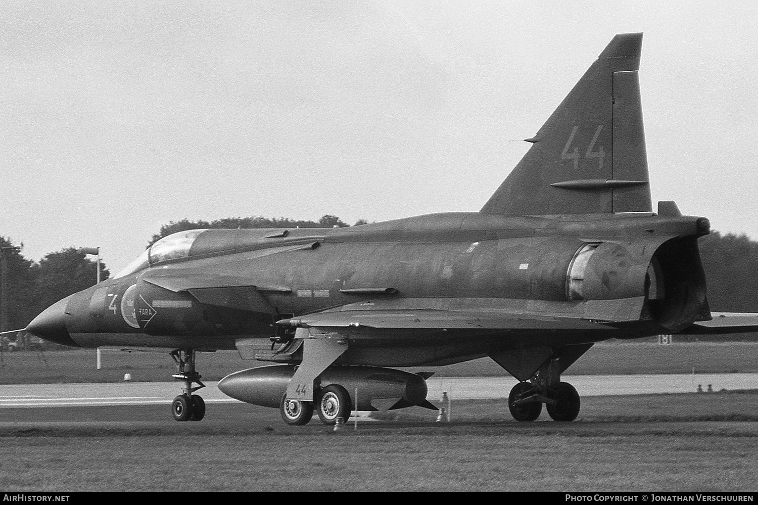 Aircraft Photo of 37344 | Saab JA37 Viggen | Sweden - Air Force | AirHistory.net #233095