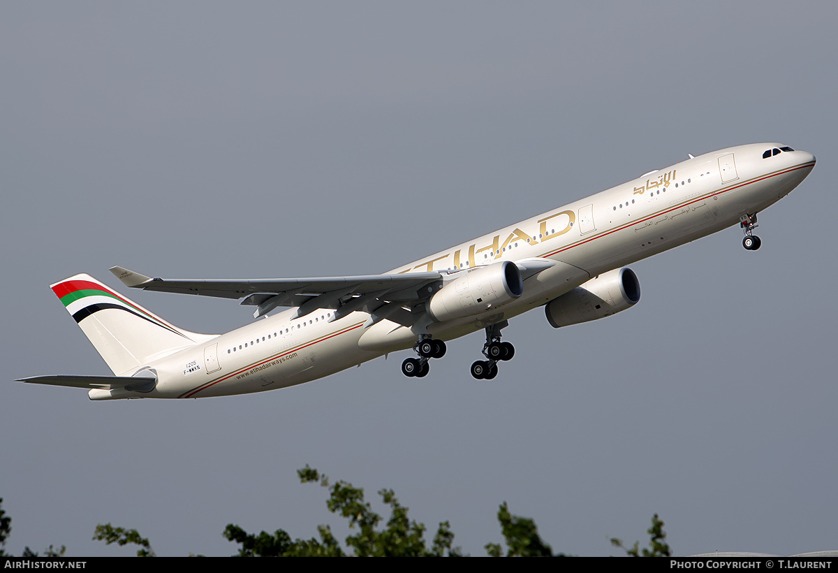 Aircraft Photo of F-WWKN | Airbus A330-343 | Etihad Airways | AirHistory.net #233121