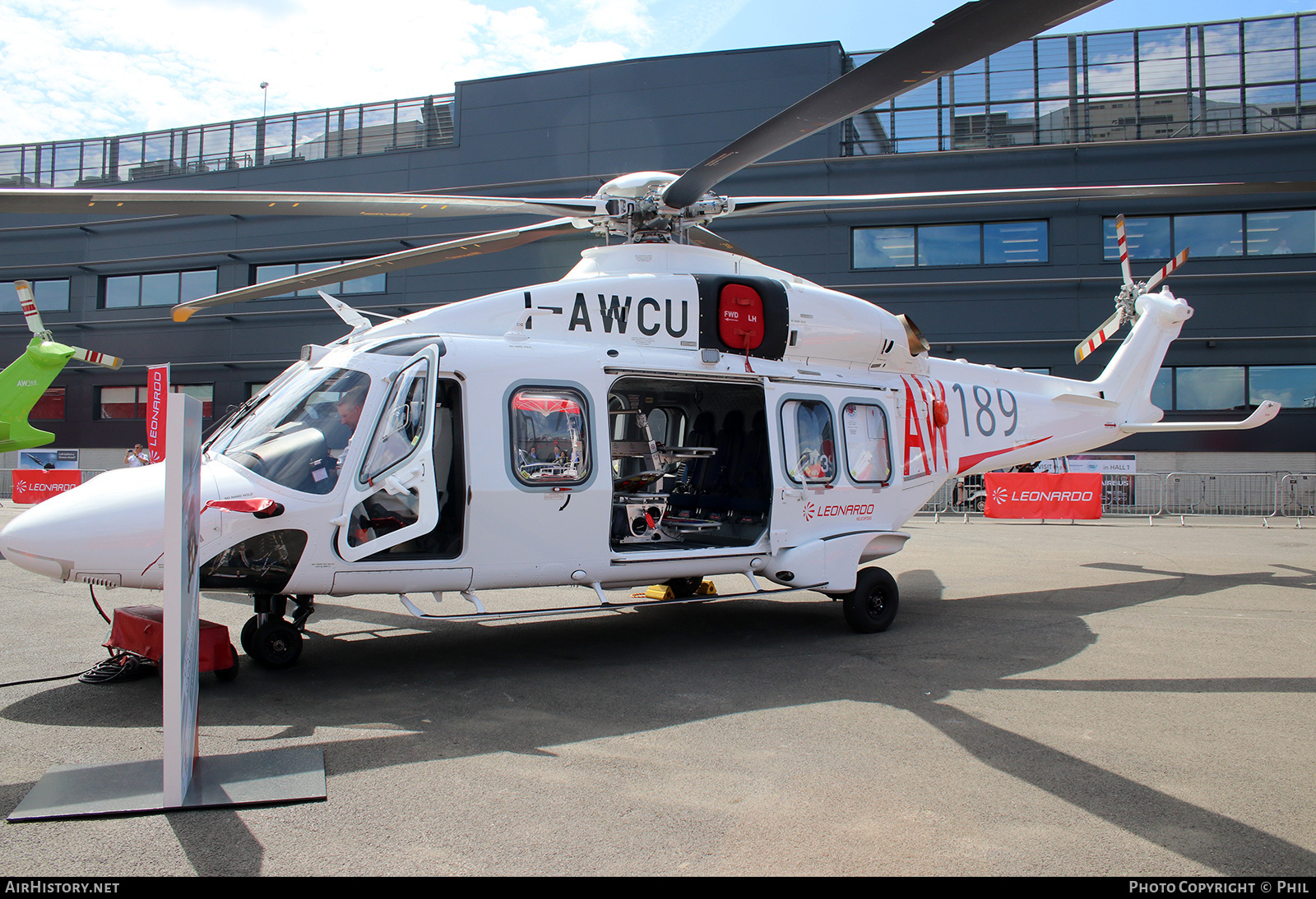 Aircraft Photo of I-AWCU | AgustaWestland AW-189 | Leonardo Helicopters | AirHistory.net #233126