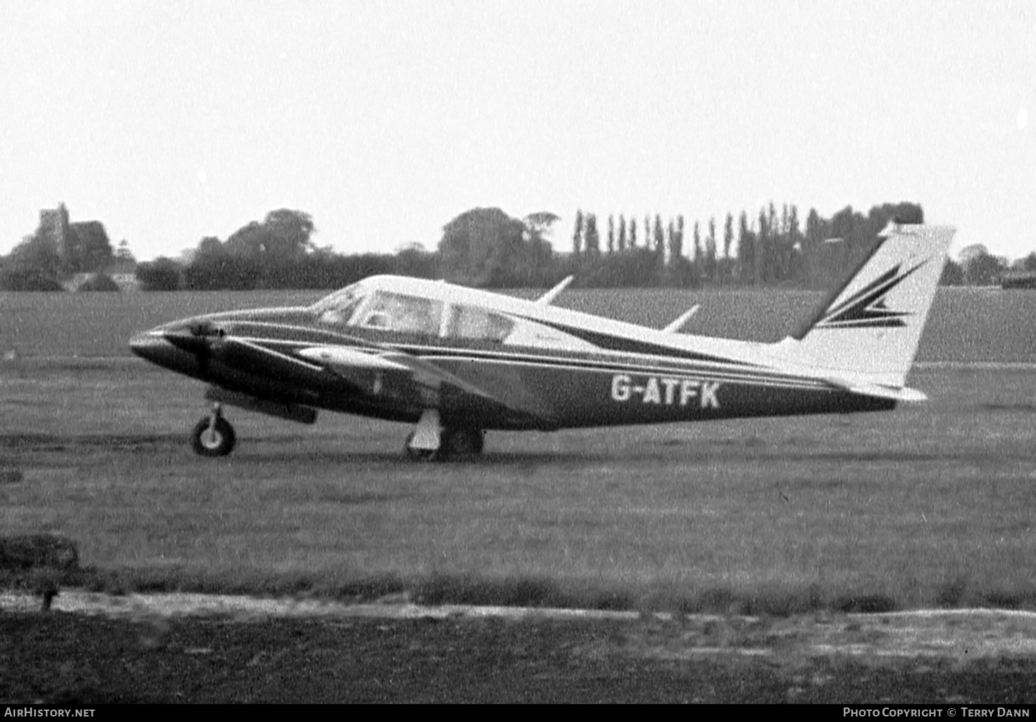 Aircraft Photo of G-ATFK | Piper PA-30-160 Turbo Twin Comanche | AirHistory.net #233134