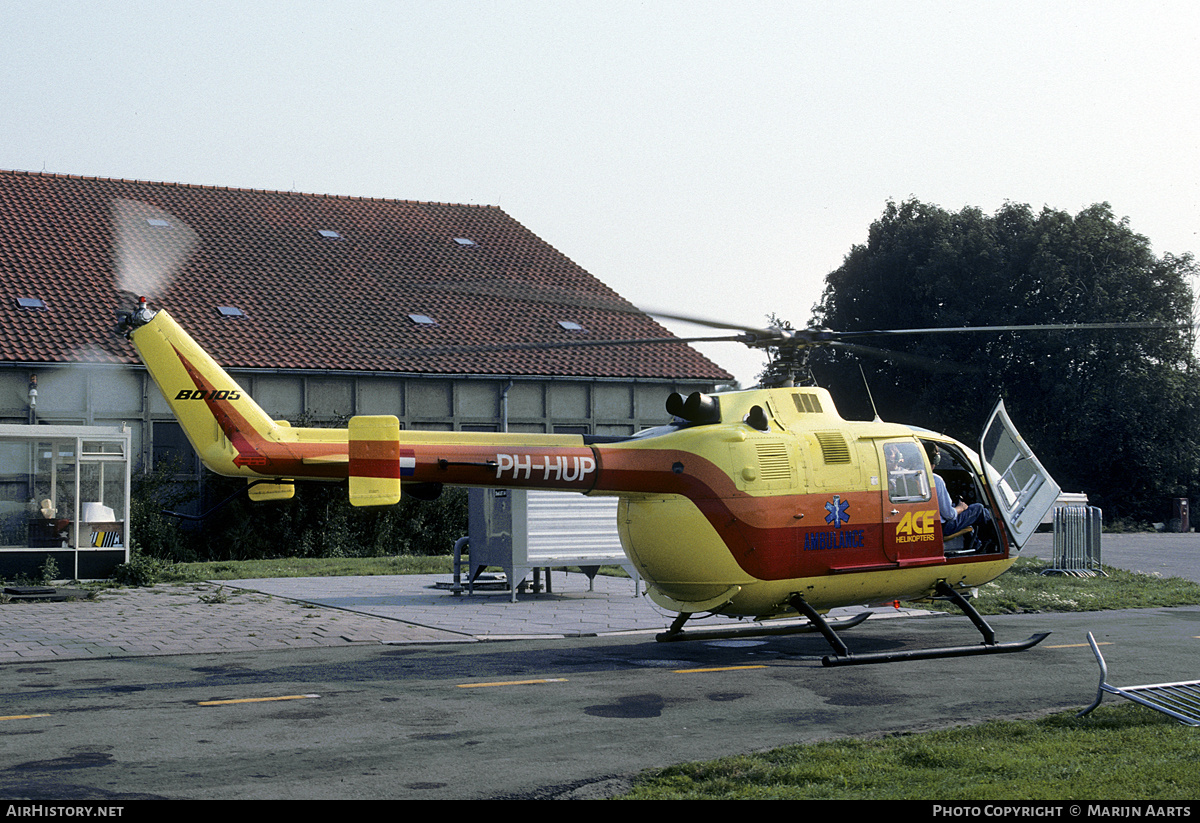 Aircraft Photo of PH-HUP | MBB BO-105C | ACE Helikopters | AirHistory.net #233142