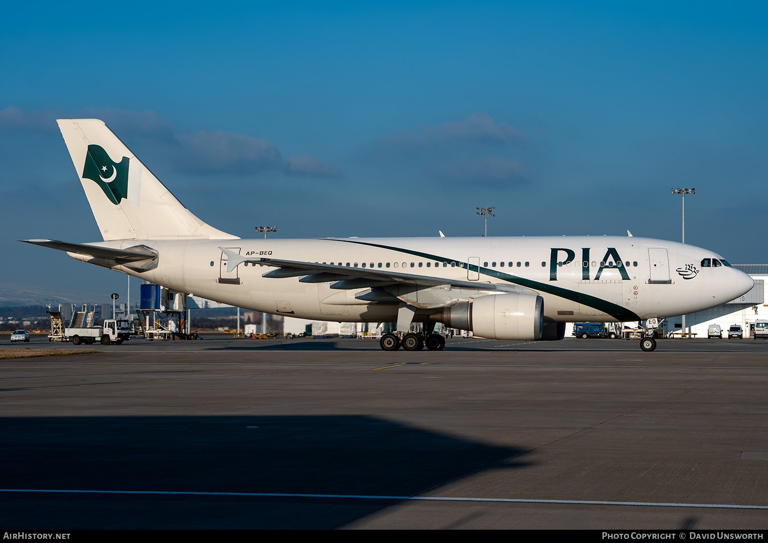 Aircraft Photo of AP-BEQ | Airbus A310-308 | Pakistan International Airlines - PIA | AirHistory.net #233145