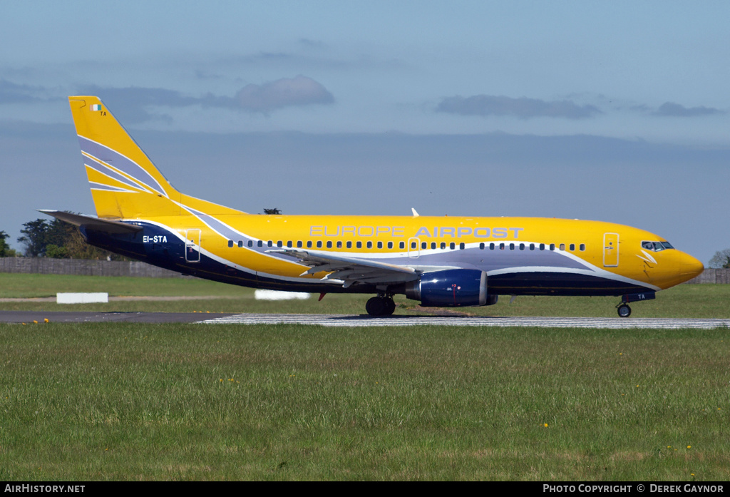 Aircraft Photo of EI-STA | Boeing 737-31S | Europe Airpost | AirHistory.net #233150