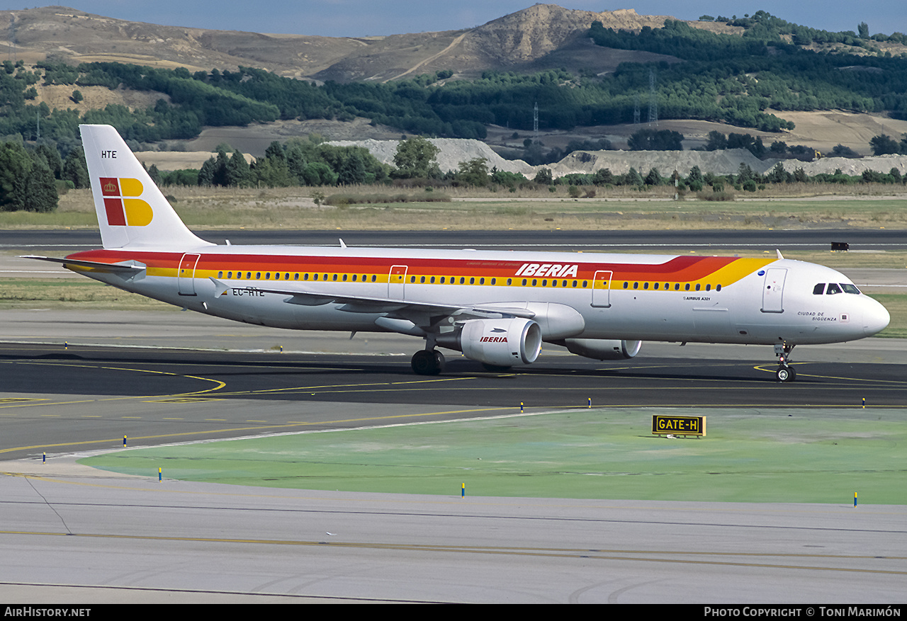 Aircraft Photo of EC-HTE | Airbus A321-211 | Iberia | AirHistory.net #233152