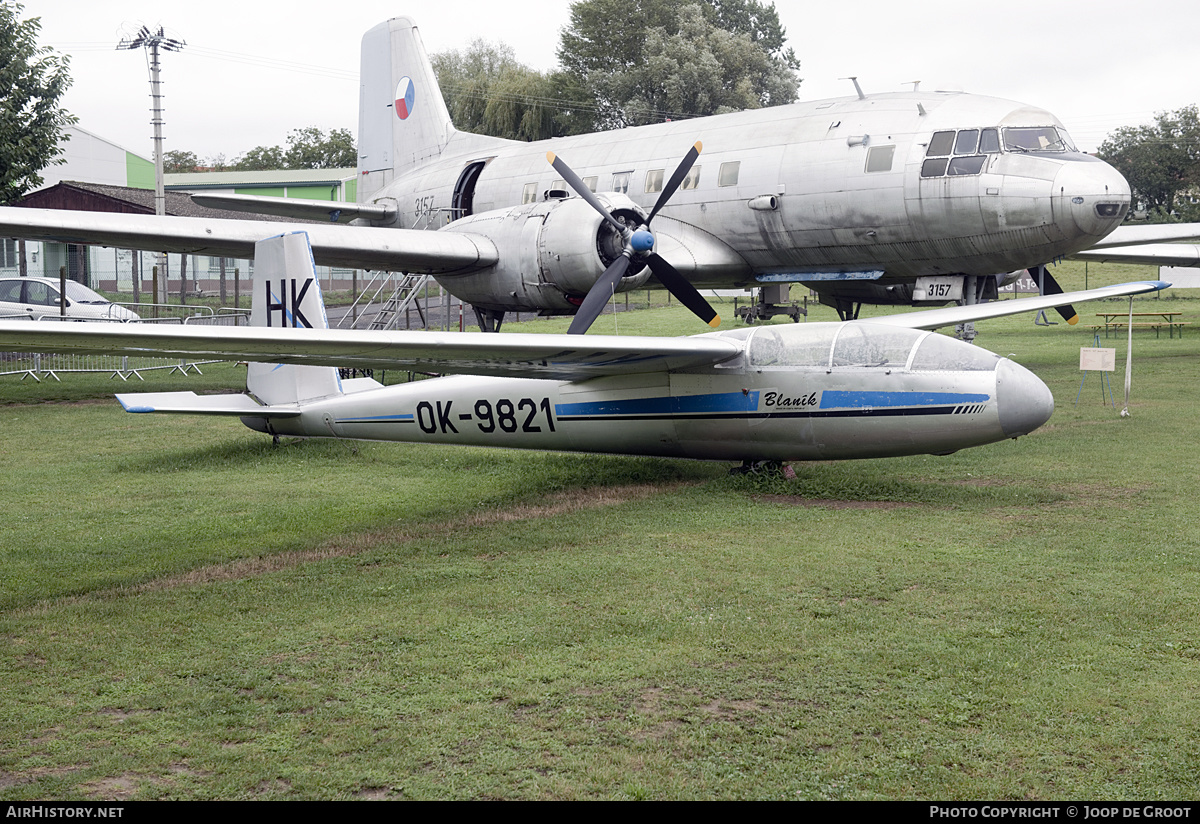 Aircraft Photo of OK-9821 | Let L-13 Blanik | AirHistory.net #233164