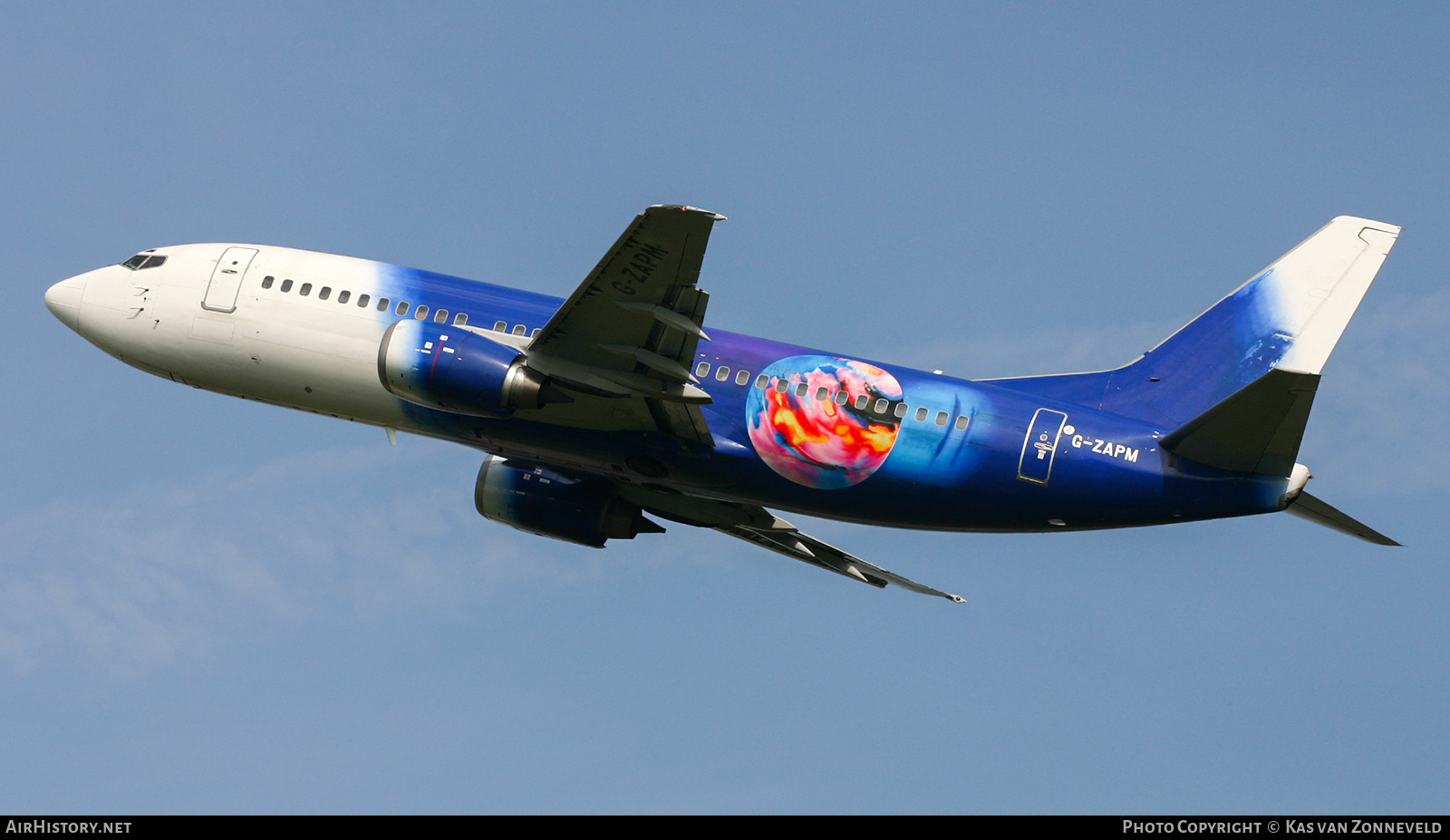 Aircraft Photo of G-ZAPM | Boeing 737-33A | Titan Airways | AirHistory.net #233179