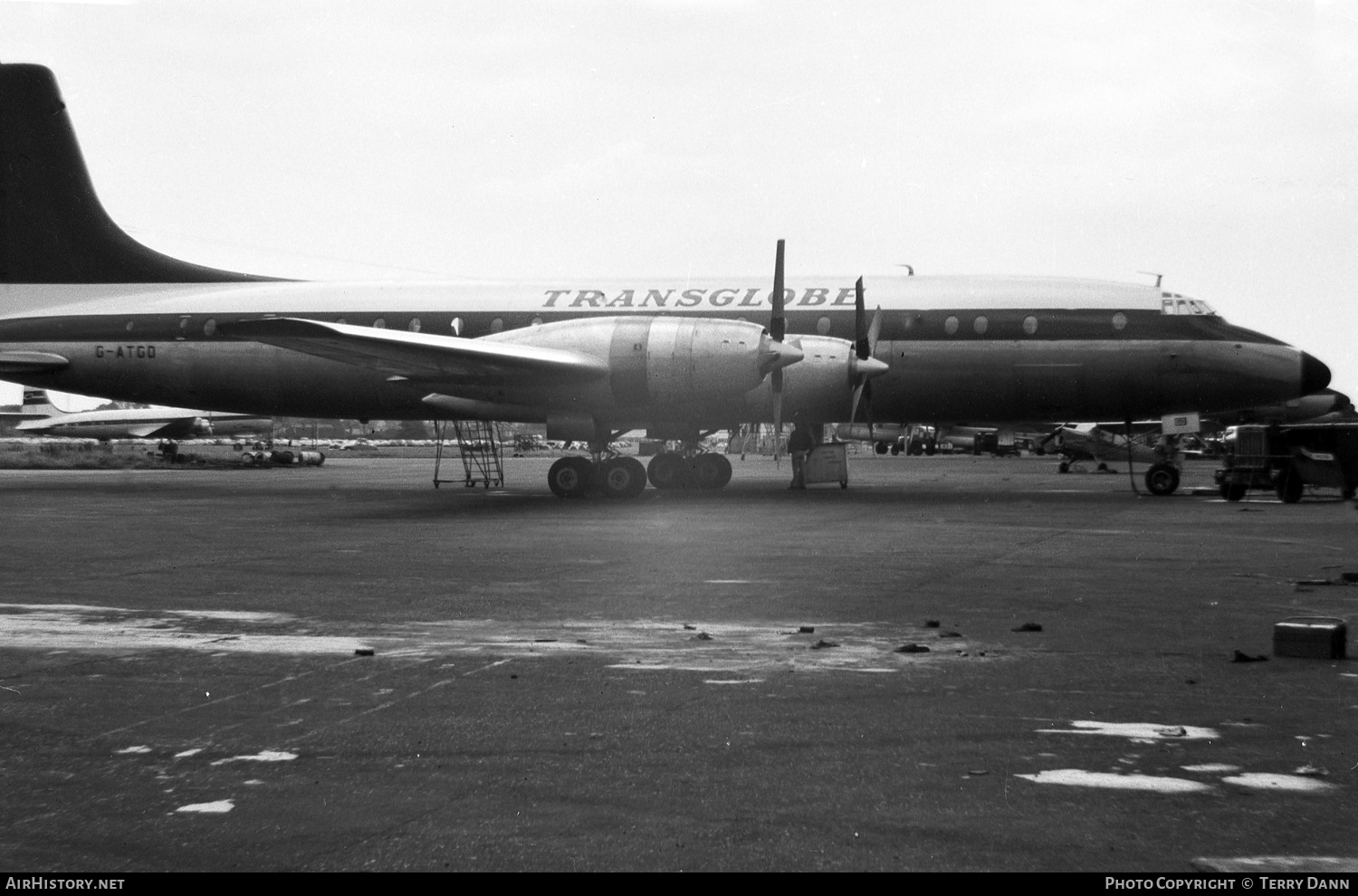 Aircraft Photo of G-ATGD | Bristol 175 Britannia 314 | Transglobe Airways | AirHistory.net #233186