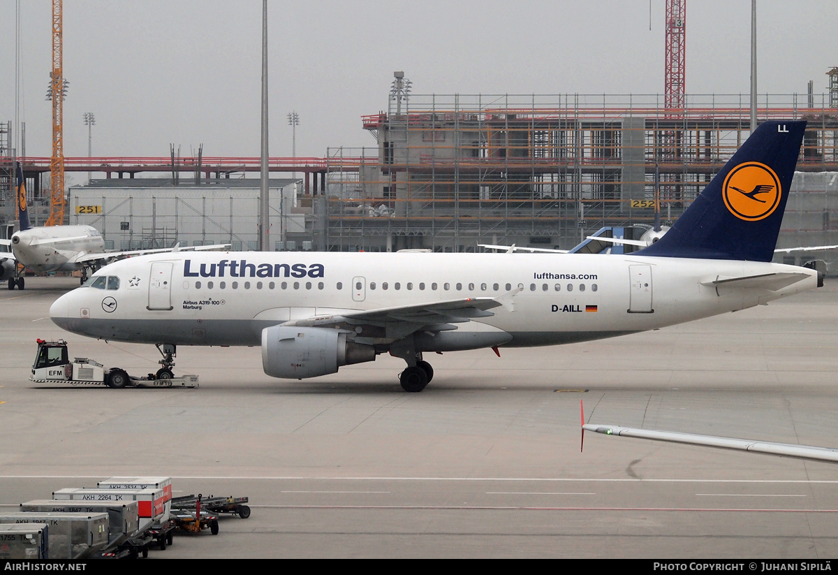 Aircraft Photo of D-AILL | Airbus A319-114 | Lufthansa | AirHistory.net #233194