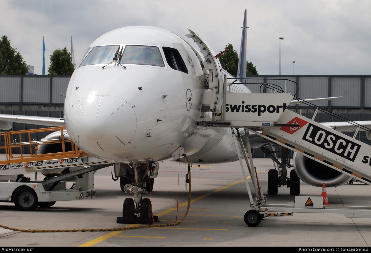 Aircraft Photo of D-AEBR | Embraer 195LR (ERJ-190-200LR) | Lufthansa Regional | AirHistory.net #233201