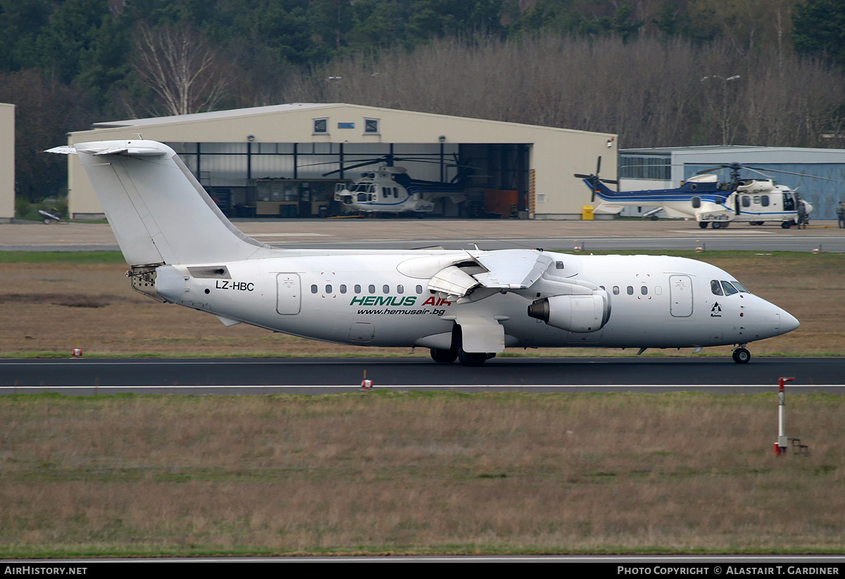 Aircraft Photo of LZ-HBC | British Aerospace BAe-146-200 | Hemus Air | AirHistory.net #233202