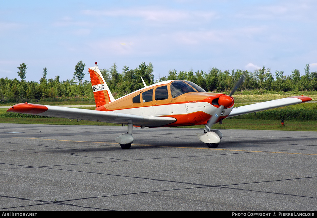Aircraft Photo of C-GKIC | Piper PA-28-235 Cherokee Charger | AirHistory.net #233211