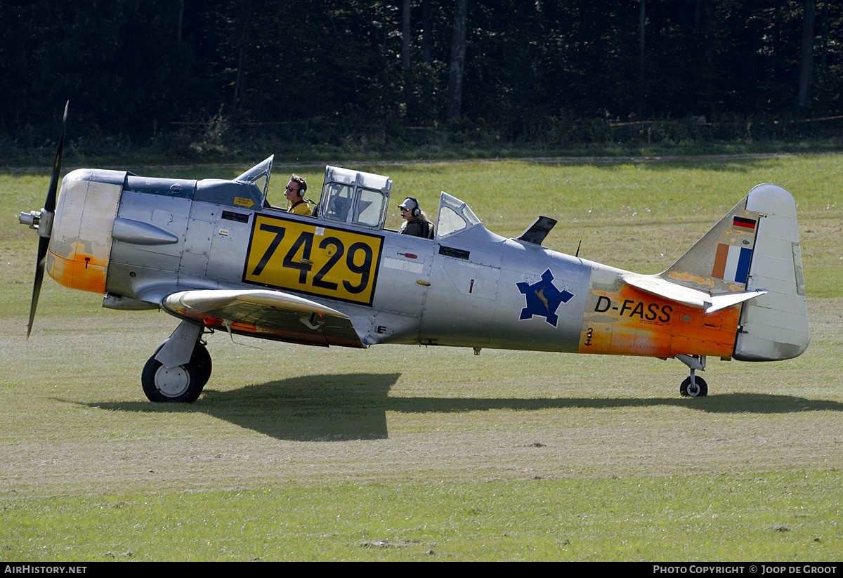 Aircraft Photo of D-FASS / 7429 | North American AT-6D Harvard III | South Africa - Air Force | AirHistory.net #233216