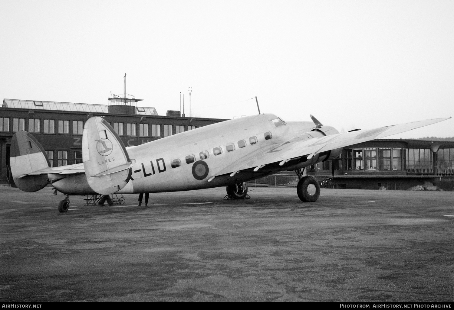 Aircraft Photo of YR-LID | Lockheed 14-WG3B Super Electra | LARES - Liniile Aeriene Române | AirHistory.net #233239