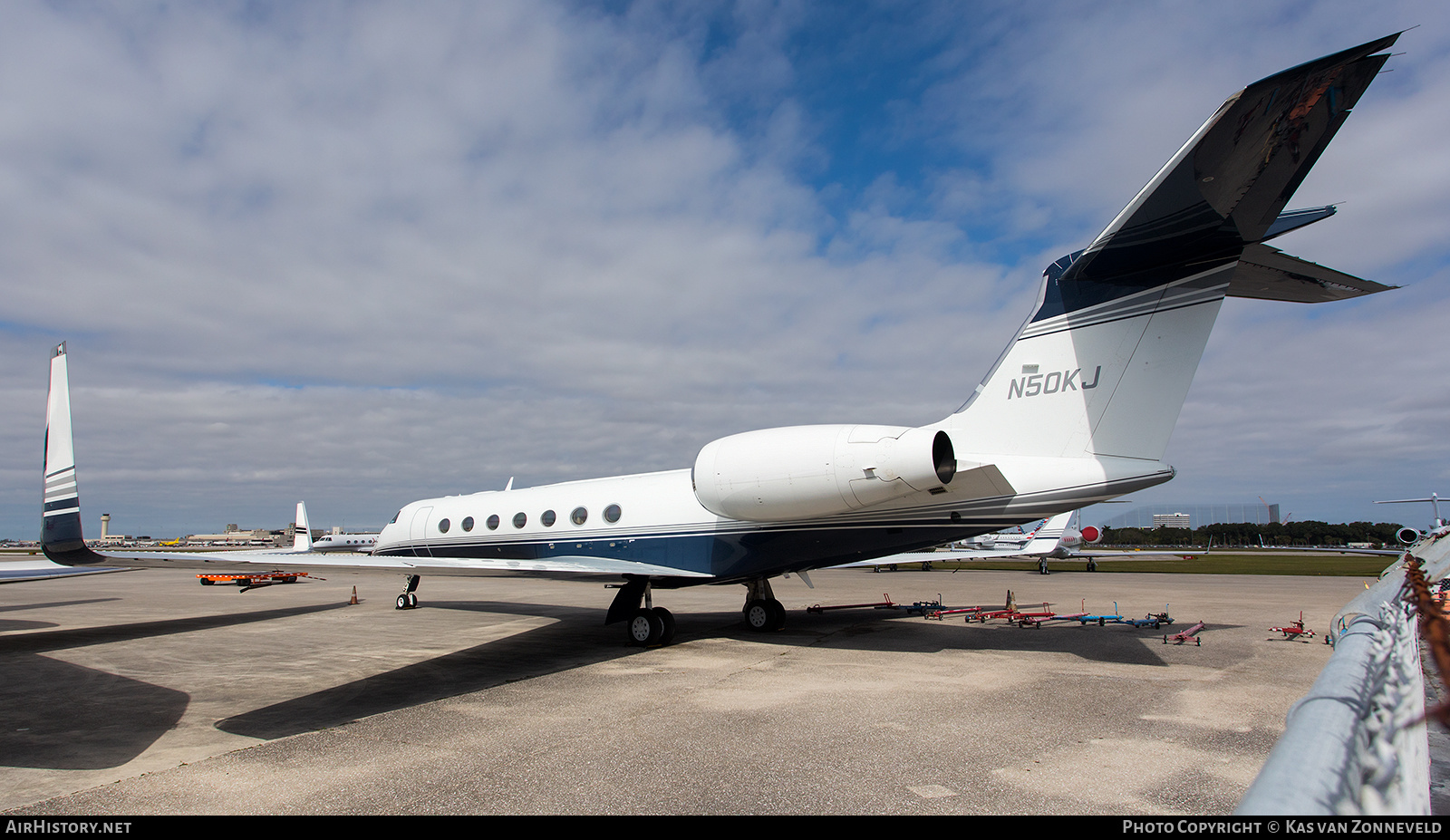 Aircraft Photo of N50KJ | Gulfstream Aerospace G-V-SP Gulfstream G550 | AirHistory.net #233240